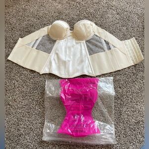 Bridal/formal wear bra size 34/b